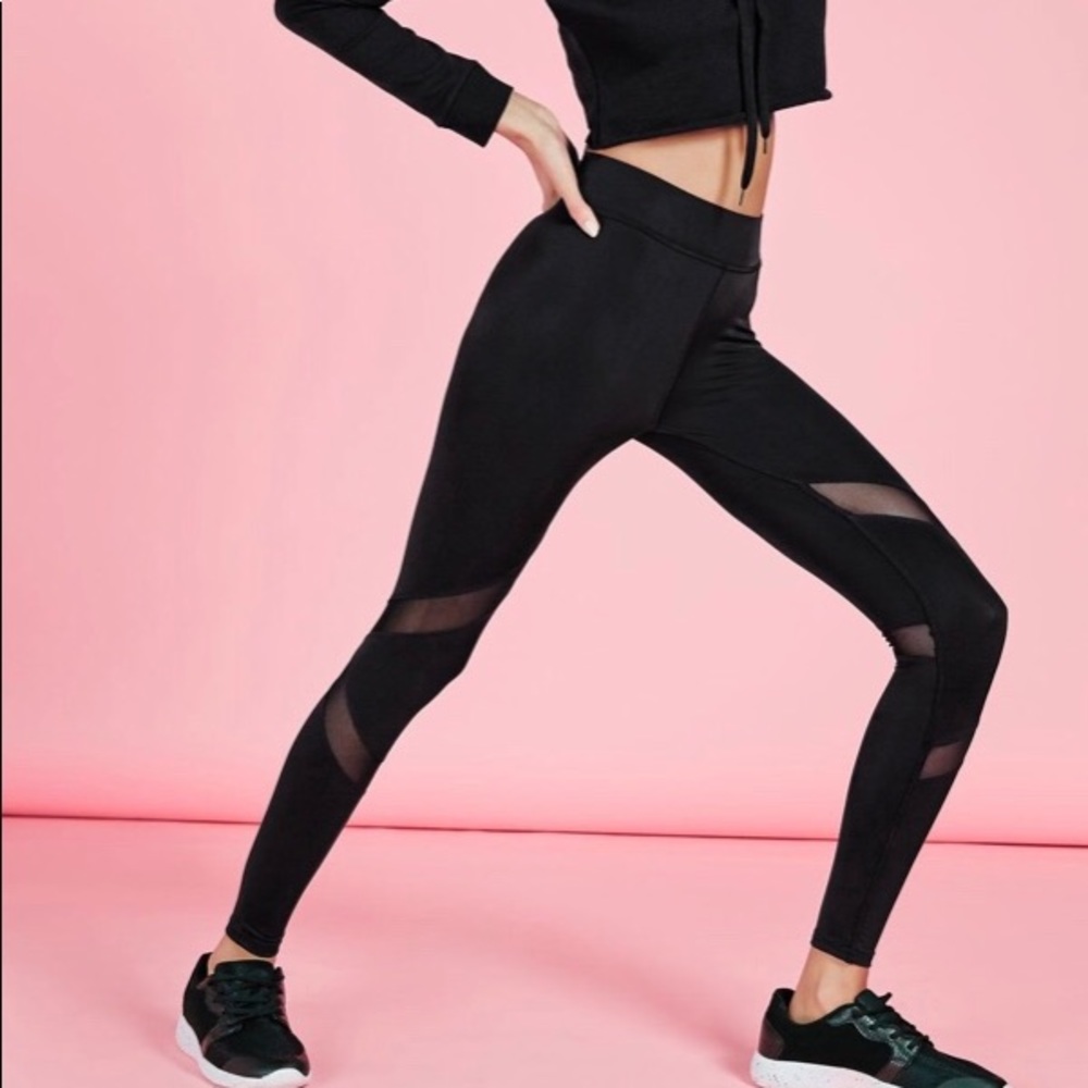 Miss guided mess panel leggings